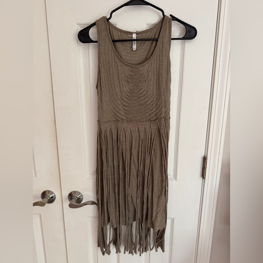 Fringe tank top